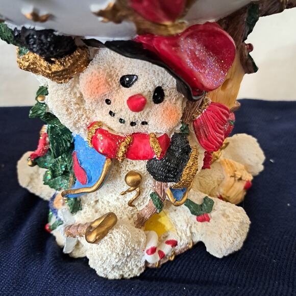 Artmark Christmas Collection Large Snowman Candle Holder - Picture 5 of 7